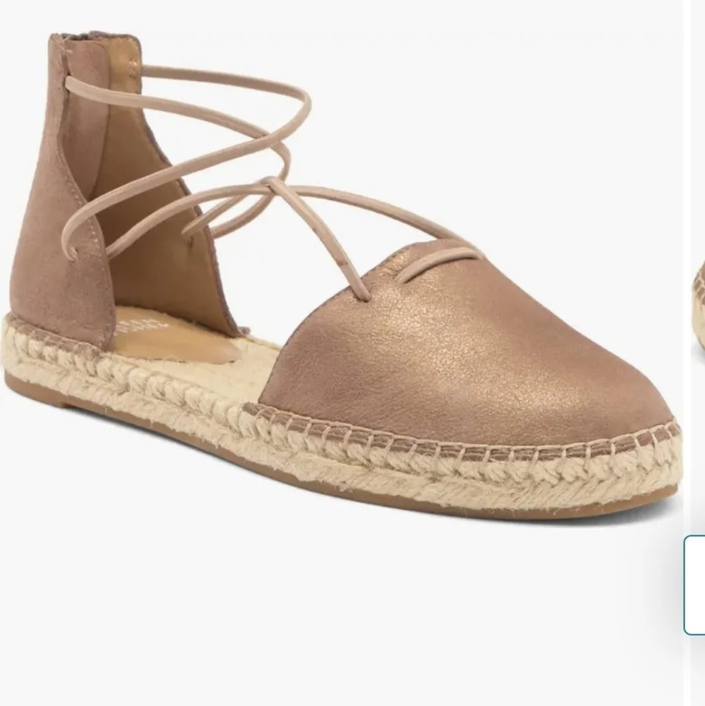 Eileen Fisher Lace Espadrille (Women) Platinum Sz 10 NWT